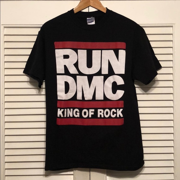 run dmc king of rock t shirt